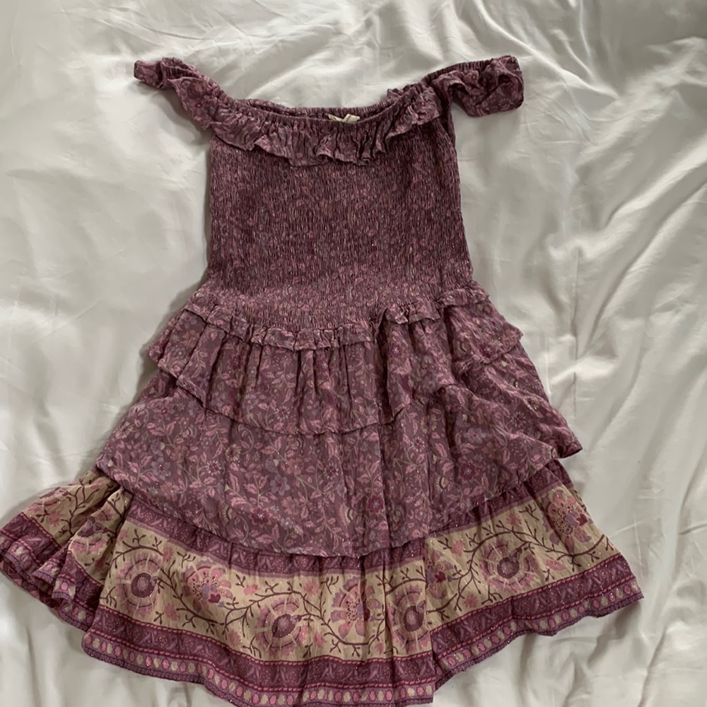 Purple sundress